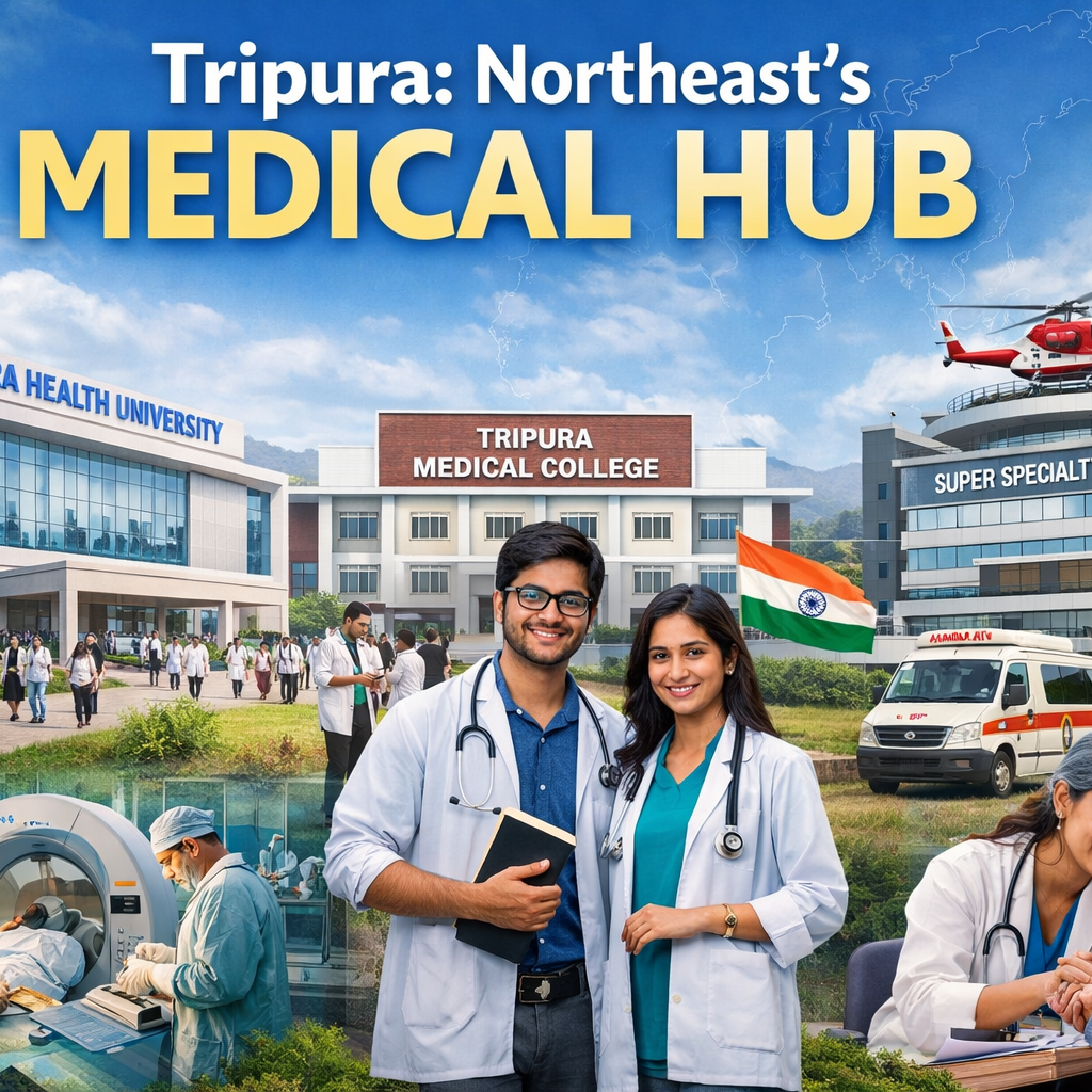 Major Boost: Tripura to Be Northeast’s Medical Hub: CM Manik Saha