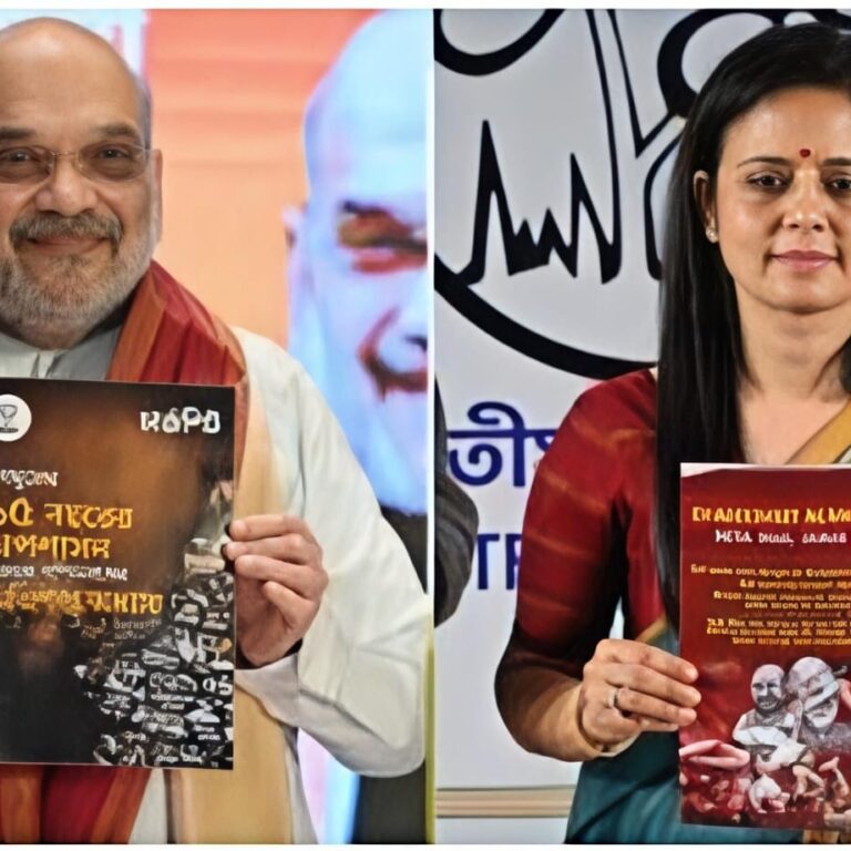 Battle of ‘Chargesheets’ in Bengal: Amit Shah Slams TMC Over Corruption; Bratya Basu Hits Back