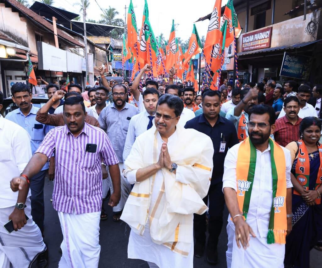 Tripura CM Manik Saha Challenges Pinarayi Vijayan in Kerala Rallies 