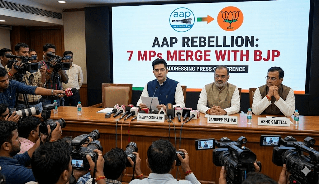 Raghav Chadha Joins BJP