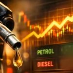 Fuel Prices in Hyderabad petrol and diesel price hike board