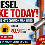 Petrol Diesel Price Hike Triggers Fresh Burden on Common Man Across India