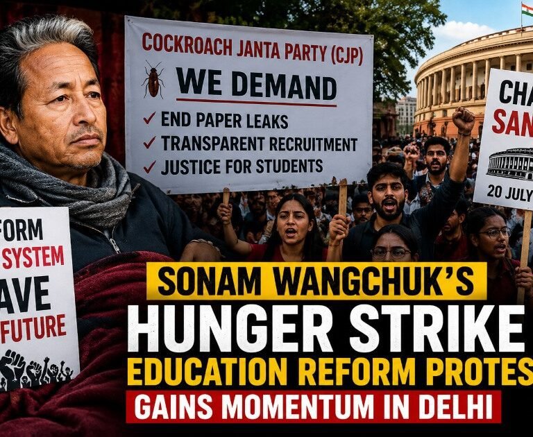Sonam Wangchuk Hunger Strike, Education Reform Protest Draws National Attention
