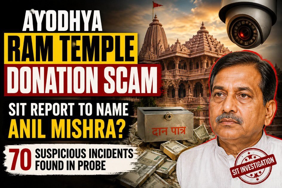 Ayodhya Ram Temple Donation Scam SIT investigation